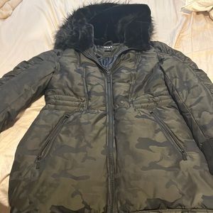 Never worn DKNY Camo Jacket
